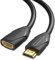 Vention Câble Rallonge HDMI 4K 60Hz HDMI 2.0 Câble Extension HDMI Mâle vers Femelle Prise en Charge 3D HDR, Compatible avec TV, Roku, Blu Ray, PS5/PS4, Xbox (1m)