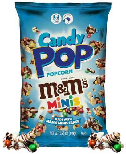 Candy Pop M&M Minis Popcorn 5.25oz (149g)