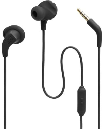 JBL Endurance RUN 2 Auricolari Wireless In-Ear, Cuffie Magnetiche a Prova di Sudore per Attività Sportive, con Tecnologia FlipHook, Waterproof IPX5 , fino a 10 h di Autonomia, Nero
