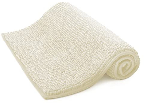 KEPLIN Tapis de Bain et de Toilette antidérapant en Microfibre, Doux, Moelleux et Confortable, Lavable en Machine, Absorbant l'eau et séchage Rapide pour Garder la Salle de Bain et la Maison