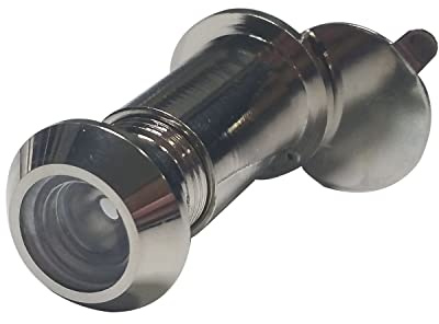 VASALAT 1265 AN NICK.TOURNISHED Türgucker ø 14 mm, Weitwinkel 170°, TS 25-45 mm, Messing vernickelt,