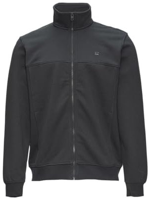 s.Oliver Sweatjacke mit Stehkragen und Logo-Detail schiefergrau XL