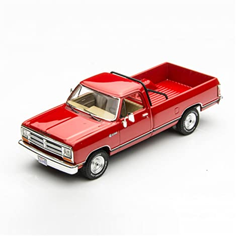 DRModels Motorfahrzeuge Replika Auto 1/43 RAM Pickup 1987 X Alu-Druckguss Retro-Statik-Muscle-Car-Modell Erwachsenenkollektion Display Souveni Originalgetreue Nachbildung