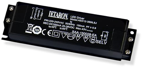 Glamexx24 LED Transformator LED Trafo LED Treiber Netzteil ElektronischerTrafo LED Schalternetzteil Konstandstrom 350-700mA 21-27W Nicht dimmbar