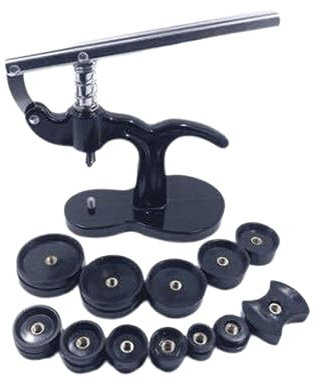 SAFIGLE Watch Case Press Watches Mechanical Watchmaker Presser Repair Tool Watch Battery Replacement Tool Kit Precise Design Unit Press Tool Watch Repair Tools Press Case Desktop Closer