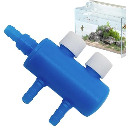 Aquarium Air Control Valve | Fish Tank Air Pump Splitter Valve | Aquarium Air Control Lever Valve Distributor Splitter Airline Tube Connector