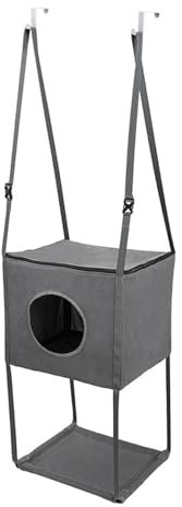 Door Mounted Condo Furniture 3 Story High Hanging Perch Furniture Space Saving Over Door Townhome
