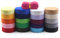 Jamsinmu Baumwolle Gurtband Fischgration Baumwoll Twill Ribbon 21 Mixed Farbe 42 Yard Gemischt zum Nähen Bindungsgeschenk Verpackung Stricken von DIY Basteln 20mm