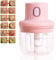Electric Garlic Chopper, Wireless Food Chopper, Mini Garlic Chopper, Electric Meat Grinder, Portable Small Food Processor Garlic Grinder Masher Onion Chopper Kitchen Gadgets (250ML)