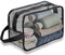 Shower Bags For Men Shower Caddy Portable Black Mesh Gym Dorm Organizer Quick-Dry Shower Camping Organizer Hanging Bathroom