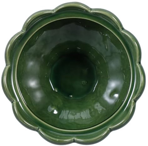 Abaodam Vase Céramique Minimaliste pour Fleurs Pot Zen Décoratif Maîtresse Artistique pour Arrangements Floraux Et Décoration Intérieure Élégante Finition Émaillée