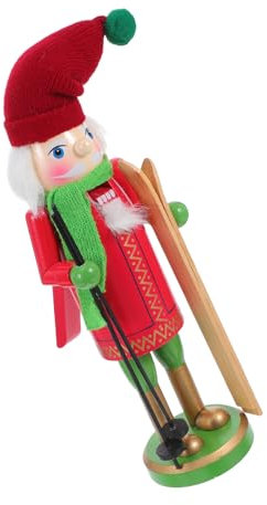 VALICLUD Figurine De Soldat Casse-Noisette en Bois, Décoration De Noël pour La Maison Ou Le Bureau, De À Collectionner