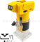 WingFly Akku Kantenfräser für Dewalt 18V,20v Batterien, Oberfräse Bürstenloser Tragbarer Handfräser für die Holzbearbeitung, Akku Holztrimmer mit 15 Stück Fräser Set(ohne Akku)