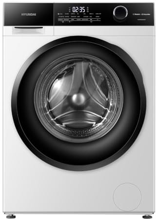 Hyundai Lavadora 9 Kg Carga Frontal Blanco HL9400AIDVB. 1650W, 1400rpm, 14 Programas, Función Stop&Go, Tambor Waterdrop, Clase de Eficiencia Energética A