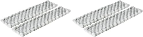 Bosch großer Ersatz-Mikrofaserlappen (Fenstersauger Glass-VAC, für Glas und Glatte Oberflächen, 2 Stück) (Packung mit 2)