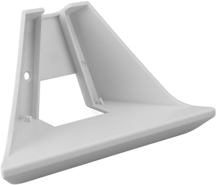 Jeffergarden Wall Mounted Router Bracket Holder, Durable Plastic, Stable Support, Easy Installation for Home and Office Network Setup