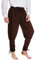 Herren Frühling Sommer Herbst Knöchel Banded Hose Mittelalter Wikinger Navigatorhose Renaissance Hose (Medium, Braun)