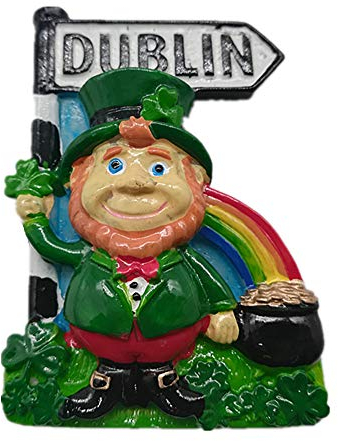 3D Dublin Irland Kühlschrankmagnet, Heim- & Küchendekoration, Magnetaufkleber Dublin Irland, Kühlschrankmagnet, Reise-Souvenir, Geschenk