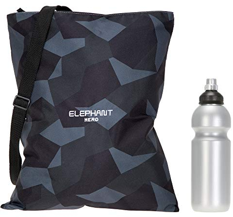 Elephant Turnbeutel 12774 Attach Bag Hero Signature mit Schultergurt/fixierbar Cyber Camo + Trinkflasche