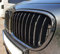 Frontgrill Nieren schwarz glänzend Streben Grill passend für BMW F01 LCI 7er 12-15