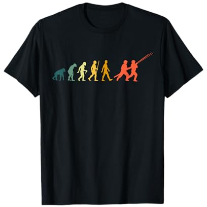 Freiwillige Feuerwehr Evolution Retro Feuerwehrmann T-Shirt