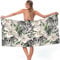 LEcylankEr Strandtuch 180×75cm Mikrofaser Badetuch für Damen, Badehandtuch Groß für Strand, Schnelltrocknend, 360g (Zebra)