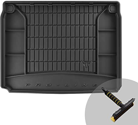 FROGUM ProLine 3D Gummimatte Exklusive Auto Kofferraummatte Kofferraumwanne für Renault Kadjar 2015-2022 | Bequemer Organiser | Die höchsten Kanten