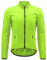Wulibike Fahrradjacke Herren Windbreaker wasserdichte leichte verpackbare Jacke mit Taschen und reflektierenden Streifen Grün M