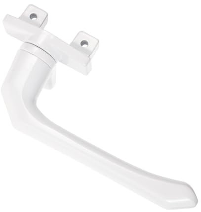 BESTonZON Fenstergriff Aus Aluminiumlegierung Ersatzflügelantrieb Ersatz-fenstergriff Flügelfensterkurbel Werkzeug Zum Öffnen Von Fenstern Fensterteil Hardware Weiß Öffne Das Fenster