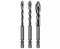Foret excentrique à tête oblique de haute résistance, Forets pour Carrelage, Forets Professionnels en Carbure de Tungstène pour Carrelage, Brique, Verre, Porcelaine, Plastique, Bois, Ciment (3PCS)