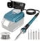 Yofuly Stazione di saldatura senza fili per MAKKI-TA Batteria da 18 V 21 V, pistola per saldatura da 60 W, riscaldamento rapido 10s, kit di saldatore elettrico portatile, 5 punte per saldatura