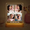 Transparent Gift Lámpara Personalizada con Cuatro Fotos Collage. Regalos para Familiares, Amigos y Pareja. Regalos Originales para Mujer y Hombre. Regalos Personalizados Cumpleaños y Navidad. Luz LED