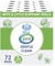 JOVS 3 Ply Toilet Roll Bulk Buy Pack of 72 Quilted Mega Toilet Rolls – Eco Friendly, Recycled, Gentle, Clean, Soft and Multipack Classic Loo Tissue Paper 200 Sheets, Biodegradable