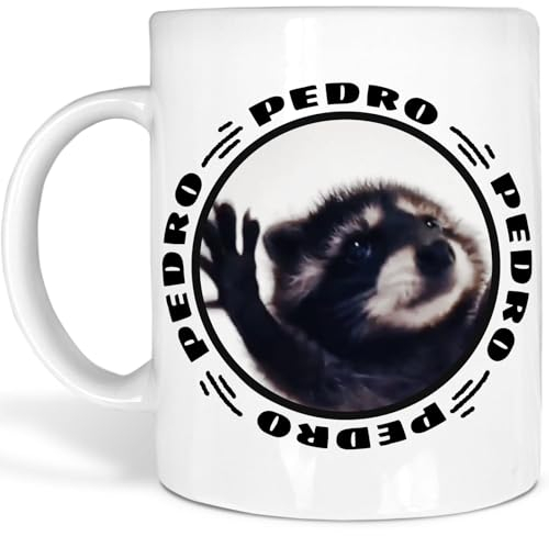 Pedro Waschbär Tasse, 350ml Pedro Tanzender Waschbaer