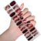 Semi Cured Nails Polish Wraps Halloween Nails Stickers Glow In Dark Gels Nails Strips Nails Art Decoration