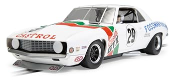 Scalextric C4643 Chevrolet Camaro, Castrol Racing Trans Am 1971 Slot Car