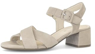 Gabor Damen Riemchensandalen, Frauen Sandalen,Cherry,Merlot,Sport-Dynamic,g-Weite,glatt-Leder,antikrosa,silbrt,Casual,Gold,Rabbit,37.5 EU / 4.5 UK