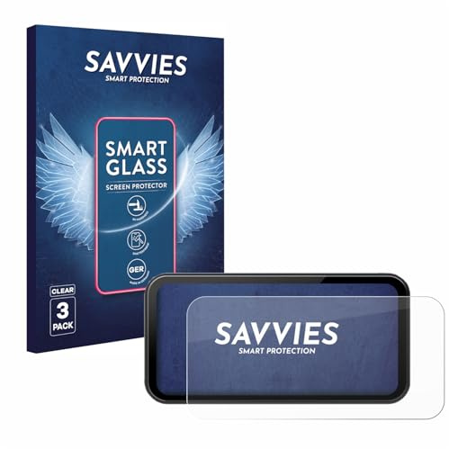 Savvies Schutzglas für Wonsidary W622 6.25 | 3 Stück Transparenter Displayschutz Made in Germany Panzer Schutz Glas 9H Schutzfolie HD Klar Blasenfrei Einfache Montage