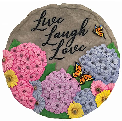 Spoontiques 13238 Live Laugh Love Trittsteine, mehrfarbig