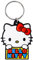 Hello Kitty PVC Schlüsselanhänger Soft Touch Neu 78013