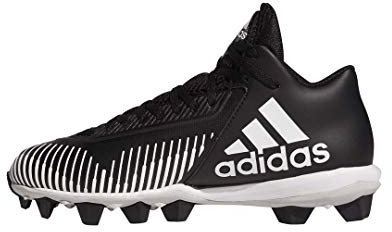 adidas Herren Fbg61 Fußballschuh, Schwarz, Weiß, Grau, 42 2/3 EU