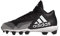 adidas Herren Fbg61 Fußballschuh, Schwarz, Weiß, Grau, 42 2/3 EU