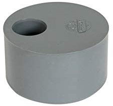 Nicoll - Réduction incorporée PVC, mâle 80mm, Femelle 40mm