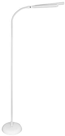 Sewing Online Free-Standing LED Floor Lamp with Flexible Necks, Sturdy Stable Base, and a Pair of Dimmable Energy Saving Daylight-Effect Tubes SO1360