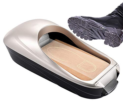 WWSZ Copriscarpe Dispenser per Uso Domestico Film Macchina,Distributore Automatico di Copriscarpe con 1 Rotolo di Pellicola per Scarpe,per Sale Computer,Officina Senza Polvere