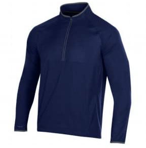 Under Armour UA Elements Veste coupe-vent 1/2 zippée Bleu marine Taille M