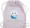 Turnbeutel Rucksack - Kita Beutel Wechselsachen Jungen - Wechselkleidung Elefant - Unisize - Pastell Rosa - wäschebeutel kindergarten personalisierter kindergartenrucksack für jungs