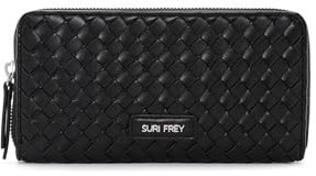 SURI FREY Karly Zip Around Wallet Black