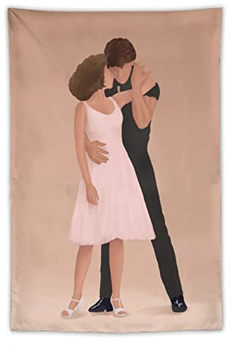 FLYUFO Dirty Dancing Tapisserie Geschenke Polyester Malerei Tapisserie Wandkunst Schlafzimmer Dekorative Bild Drucke Mo