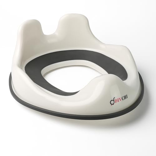 DIVCHI Toddlers Potty Training Seat Lightweight & Portable Toilet Seats With Non-Slip Base High Back Rest & Splash Guard For Boys & Girls